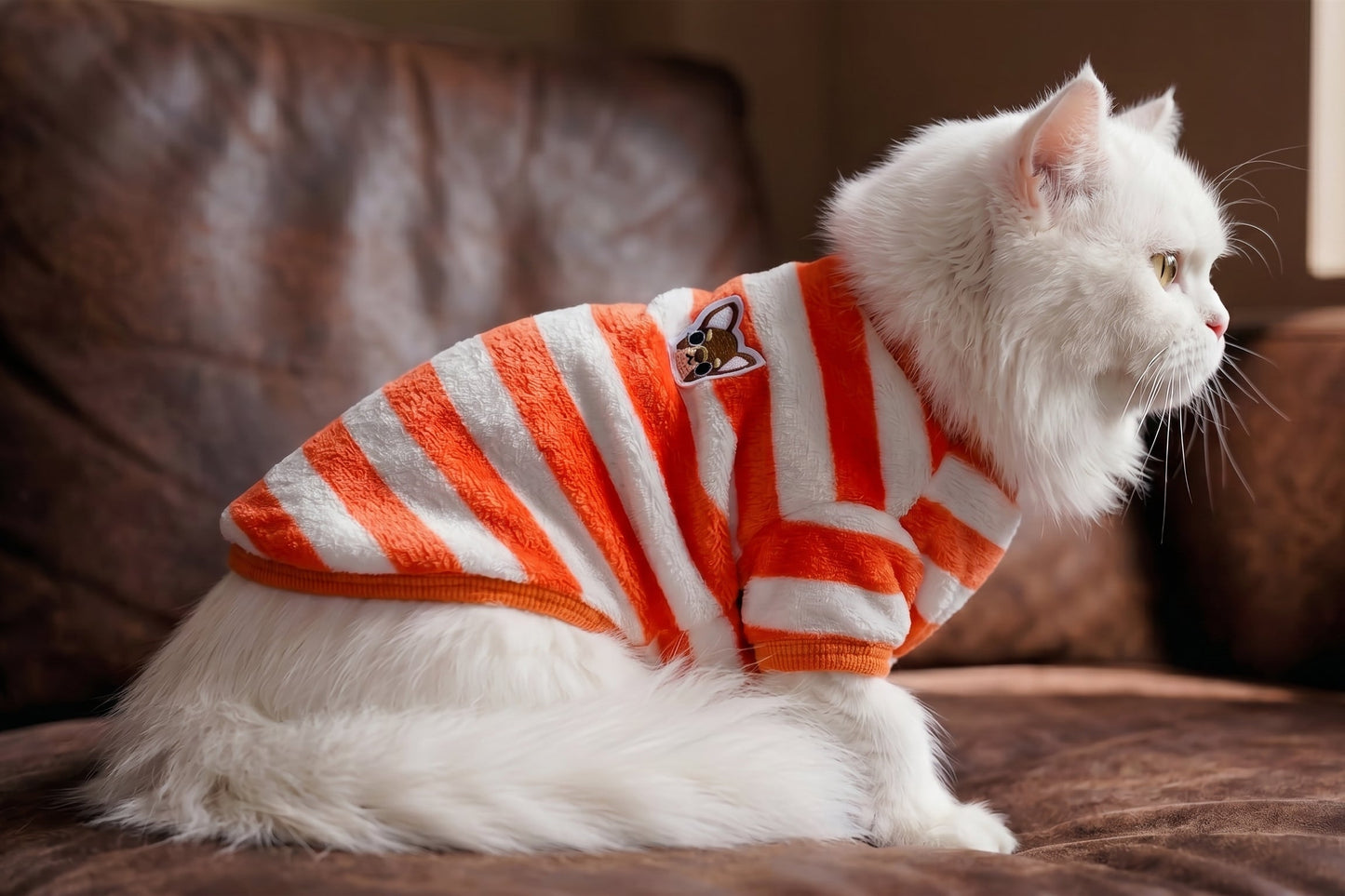Catofy™ Embroidered Fluffy Pet Jacket