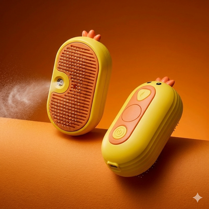 Catofy™ PurrGlide | No-Rinse Pet Spray & Grooming Comb